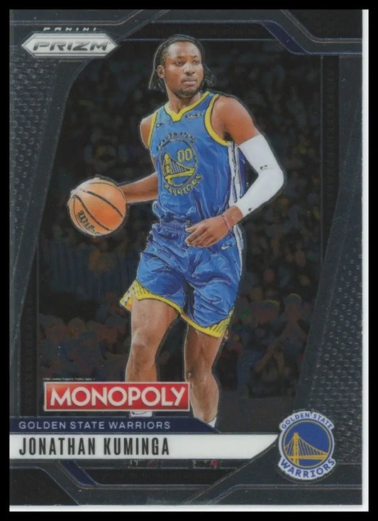 2024-25 Panini Prizm Monopoly Jonathan Kuminga #84 Golden State Warriors Card