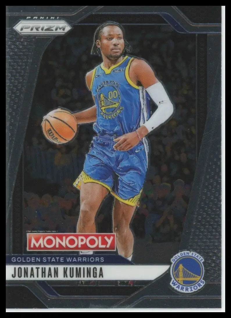 2024-25 Panini Prizm Monopoly Jonathan Kuminga #84 Golden State Warriors Card