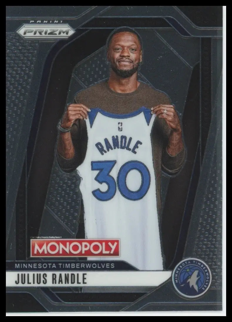 2024-25 Panini Prizm Monopoly Julius Randle #41 Minnesota Timberwolves Card NBA