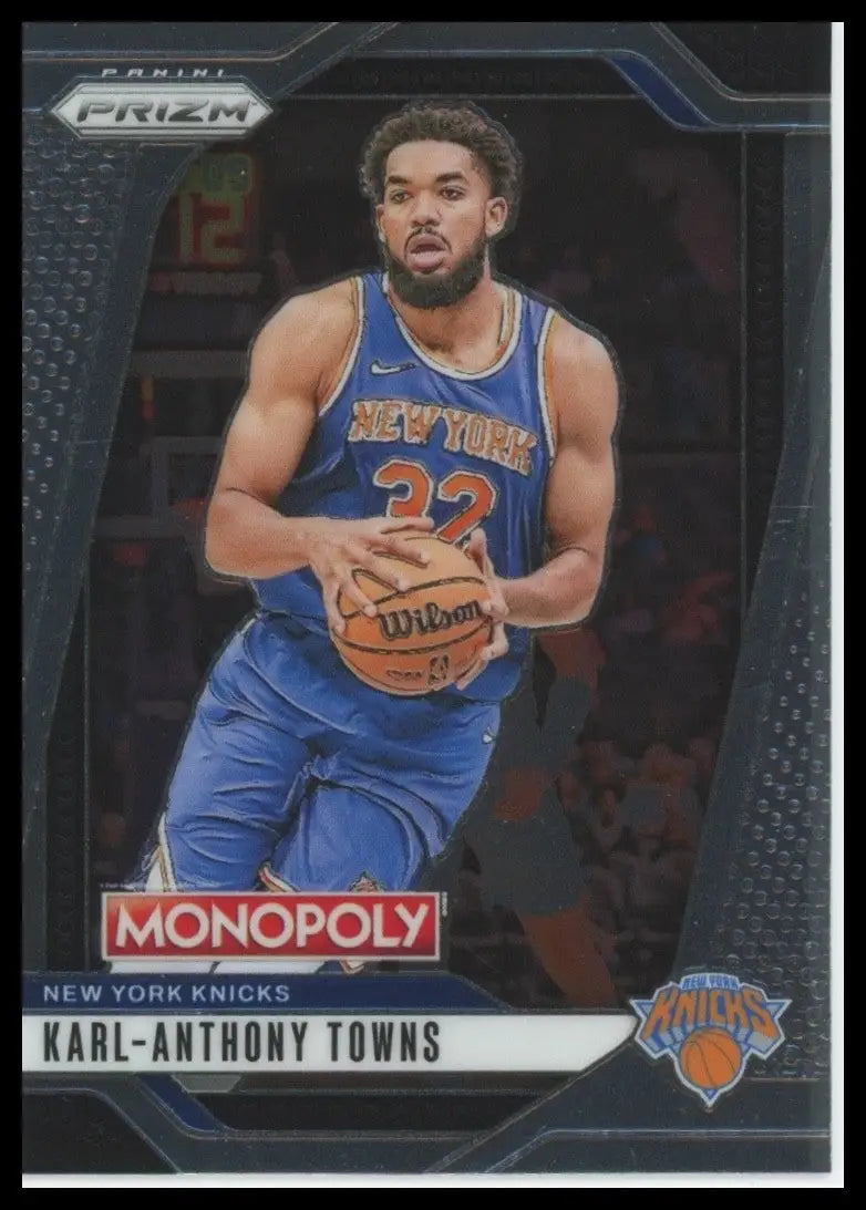 2024-25 Panini Prizm Monopoly Karl Anthony Towns #89 New York Knicks Basketball