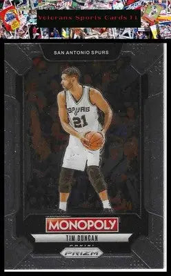 2024-25 Panini Prizm Monopoly #LEG5 Tim Duncan Legends