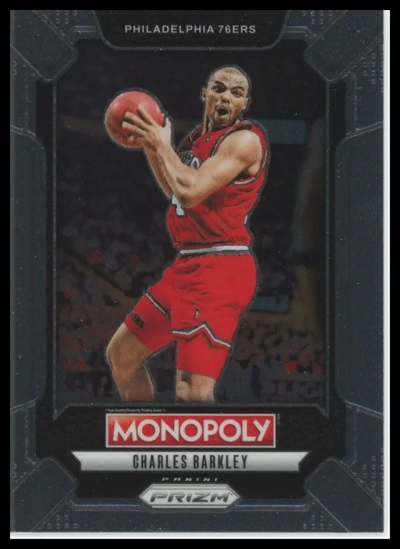 2024-25 Panini Prizm Monopoly Legends Charles Barkley #LEG6 Philadelphia 76ers - Basketball Card Single