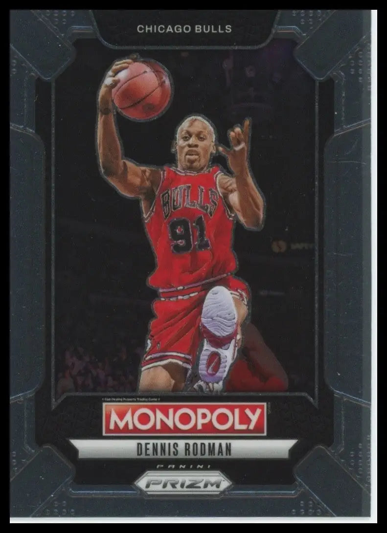 2024-25 Panini Prizm Monopoly Legends Dennis Rodman #LEG7 Chicago Bulls Card NBA - Basketball Card Single