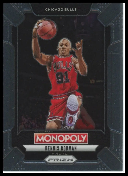 2024-25 Panini Prizm Monopoly Legends Dennis Rodman #LEG7 Chicago Bulls Card NBA - Basketball Card Single