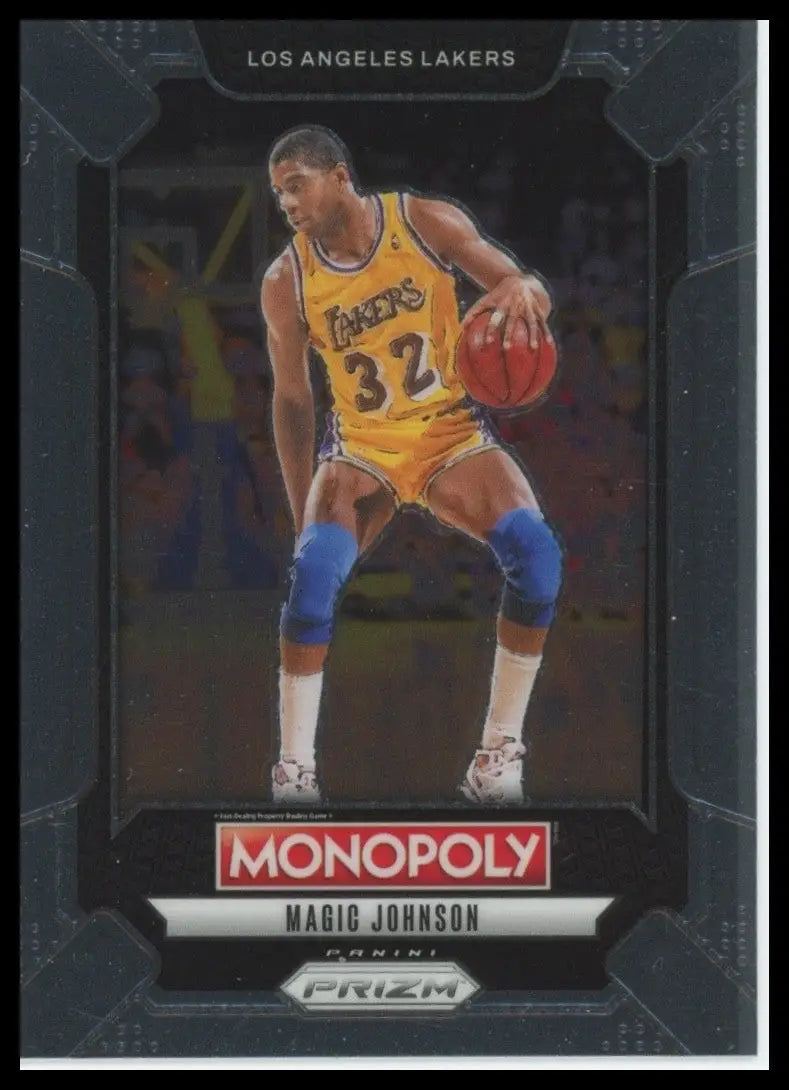 2024-25 Panini Prizm Monopoly Legends Magic Johnson #LEG4 Los Angeles Lakers NBA - Basketball Card Single