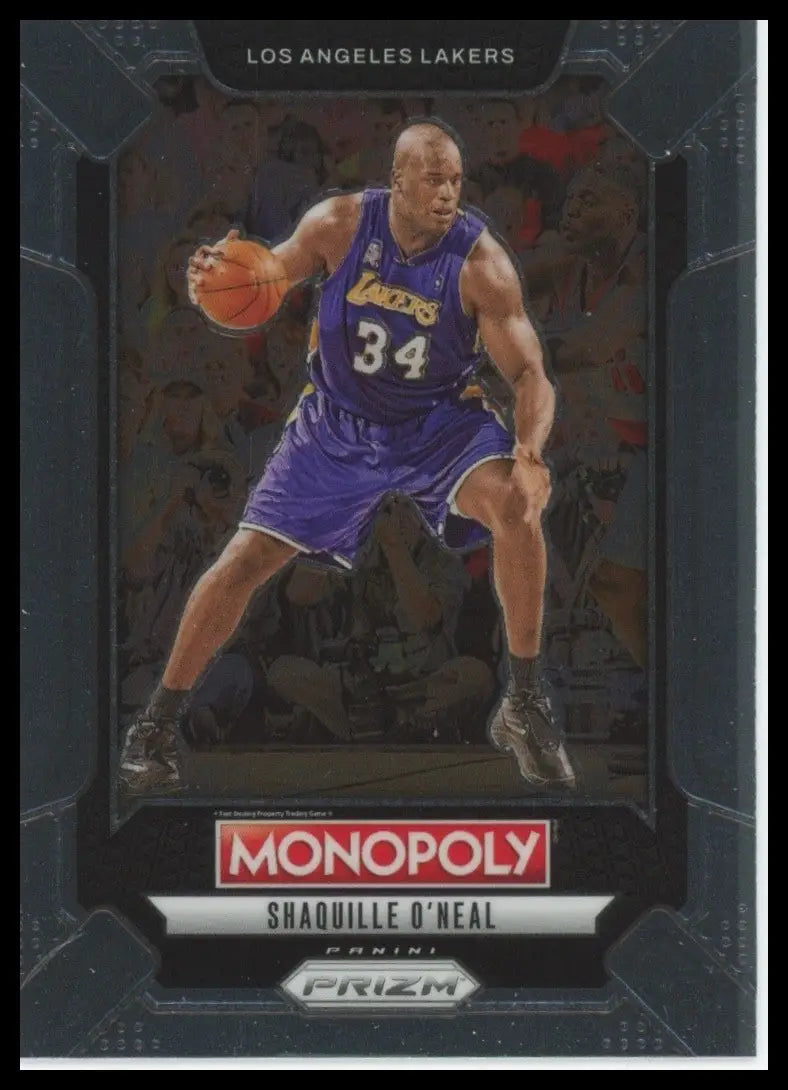 2024-25 Panini Prizm Monopoly Legends Shaquille ONeal #LEG2 Los Angeles Lakers - Basketball Card Single