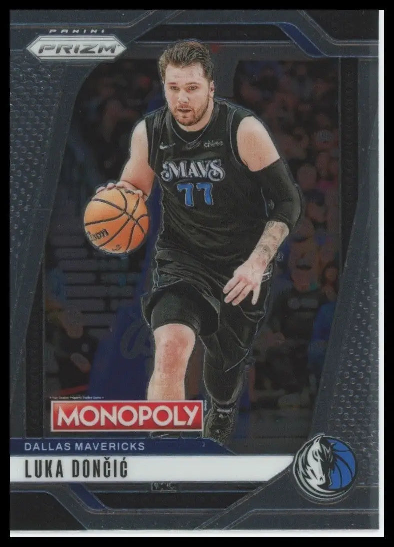 2024-25 Panini Prizm Monopoly Luka Doncic #49 Dallas Mavericks Basketball Card