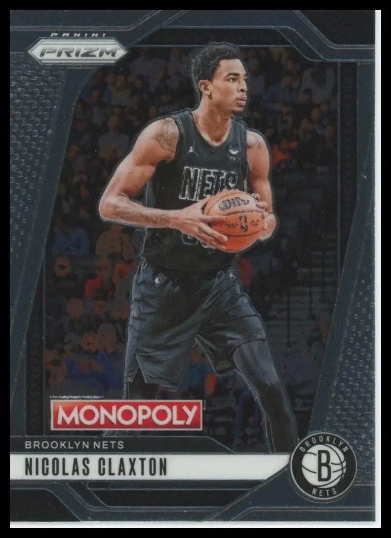 2024-25 Panini Prizm Monopoly Nicolas Claxton #54 Brooklyn Nets Basketball Card