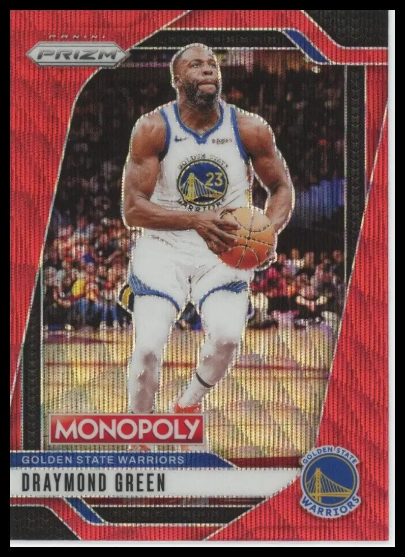 2024-25 Panini Prizm Monopoly Red Draymond Green #82 Golden State Warriors Card - Basketball Card Single