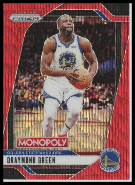 2024-25 Panini Prizm Monopoly Red Draymond Green #82 Golden State Warriors Card - Basketball Card Single