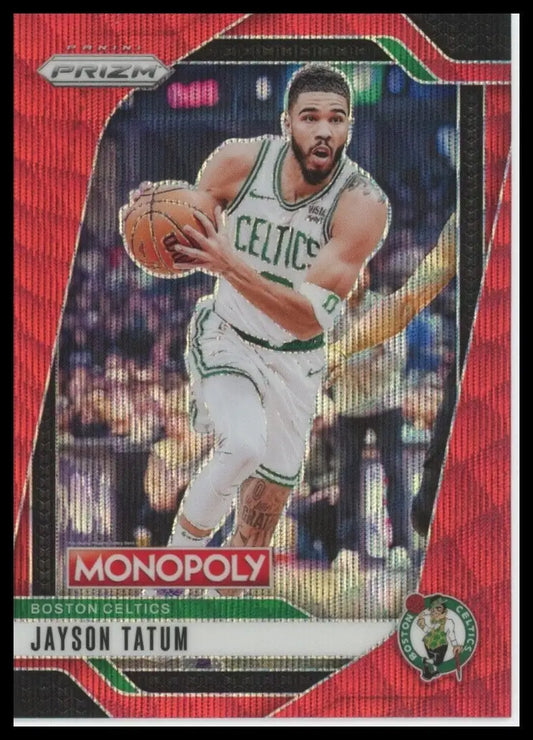 2024-25 Panini Prizm Monopoly Red Jayson Tatum #16 Boston Celtics Basketball NBA - Basketball Card Single