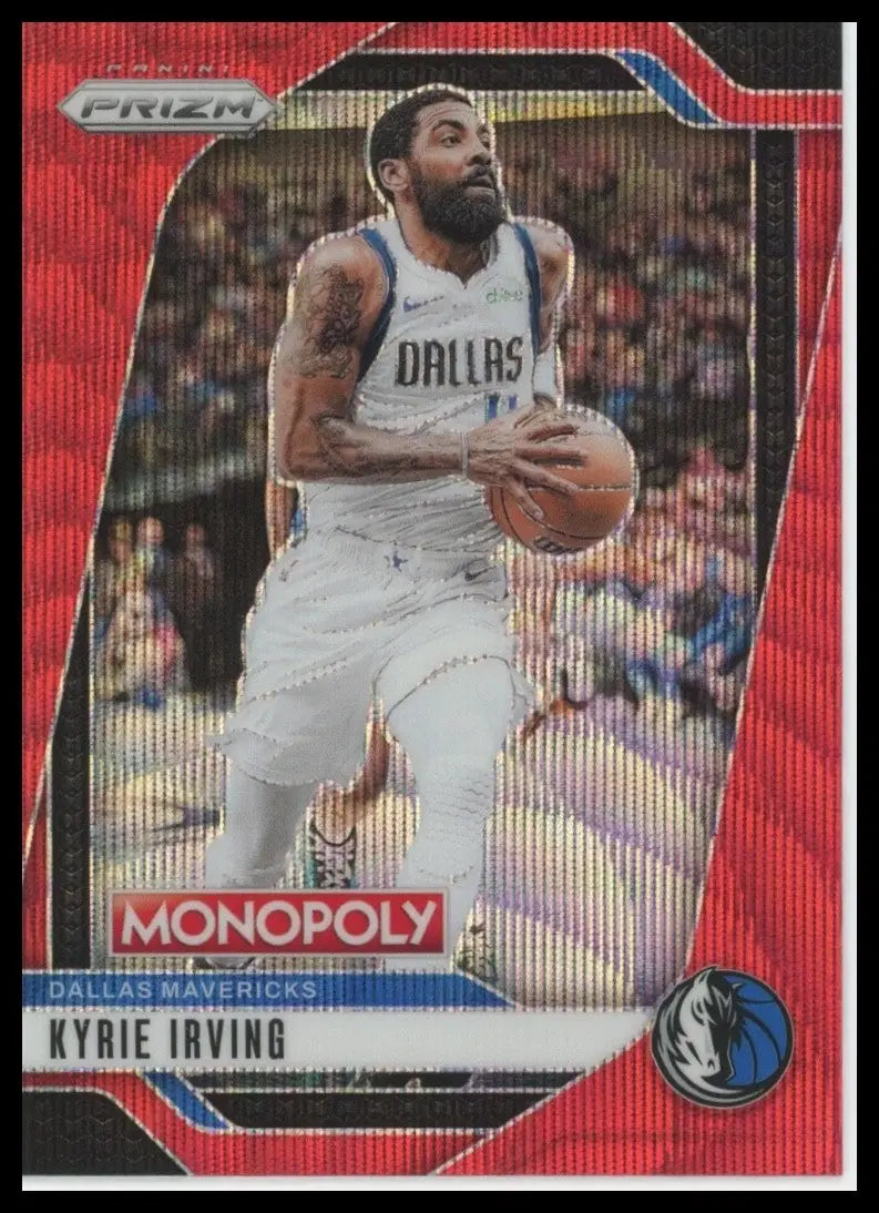 2024-25 Panini Prizm Monopoly Red Kyrie Irving #50 Dallas Mavericks Basketball - Basketball Card Single