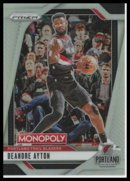 2024-25 Panini Prizm Monopoly Silver Deandre Ayton #4 Portland Trail Blazers NBA - Basketball Card Single