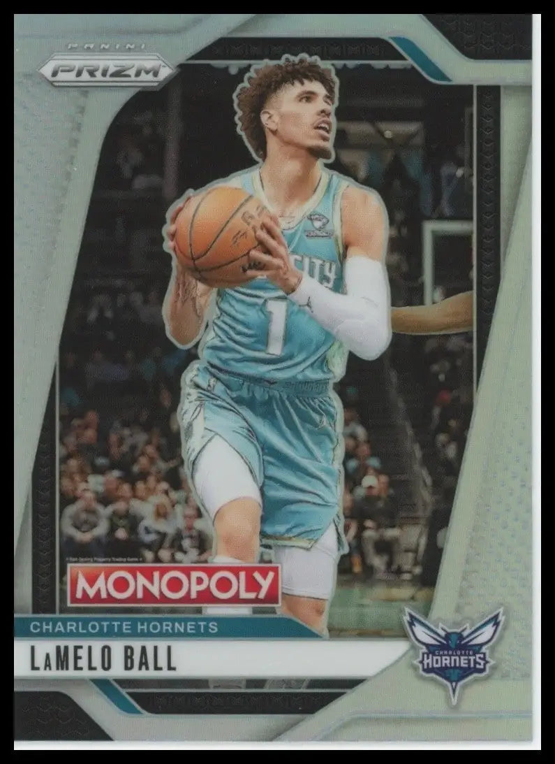 2024-25 Panini Prizm Monopoly Silver LaMelo Ball #31 Charlotte Hornets Card NBA - Basketball Card Single