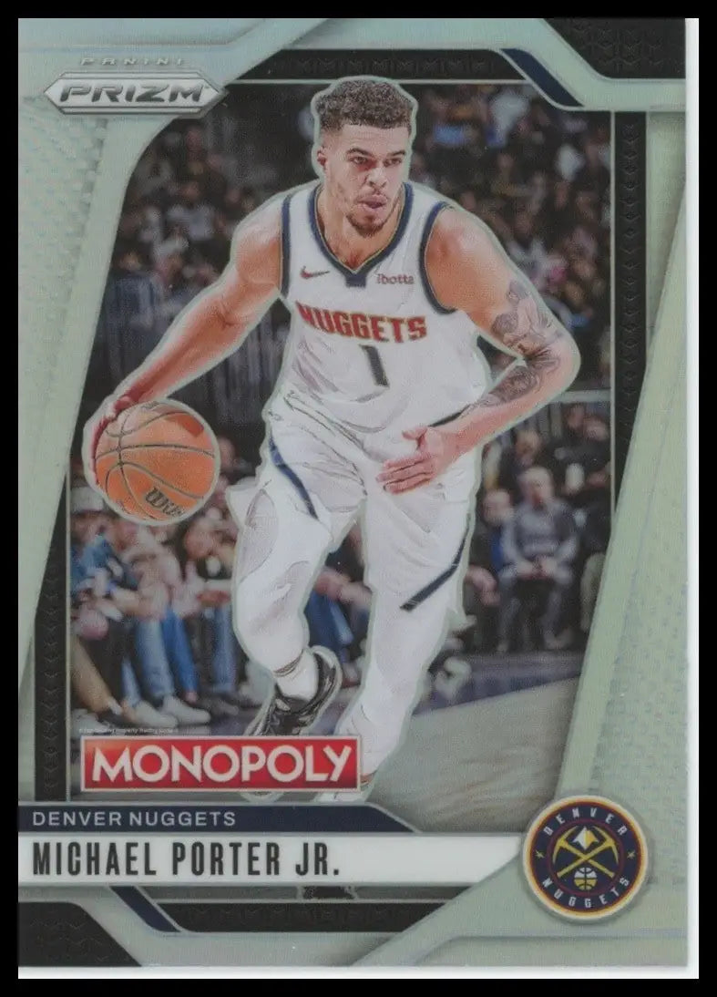 2024-25 Panini Prizm Monopoly Silver Michael Porter Jr #56 Denver Nuggets Card - Basketball Card Single