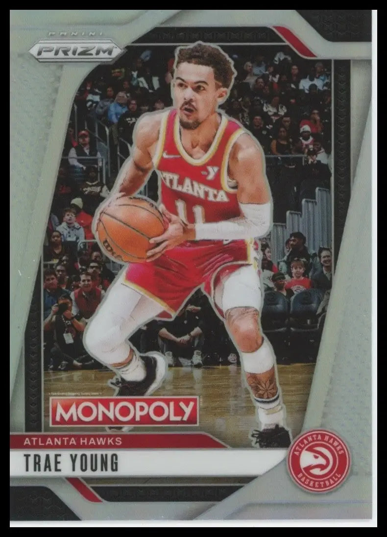 2024-25 Panini Prizm Monopoly Silver Trae Young #25 Atlanta Hawks Basketball NBA