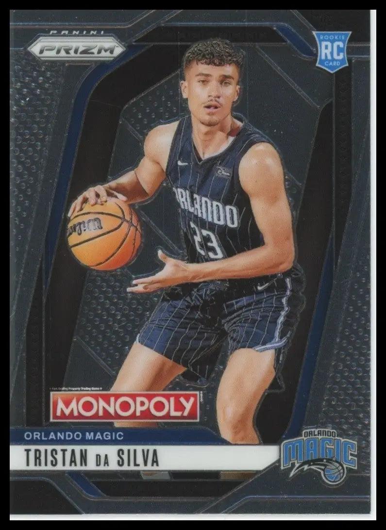 2024-25 Panini Prizm Monopoly Tristan Da Silva Rookie #48 Orlando Magic Card NBA - Basketball Card Single