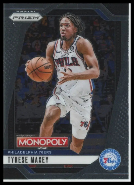 2024-25 Panini Prizm Monopoly Tyrese Maxey #2 Philadelphia 76ers Basketball Card - Basketball Card Single