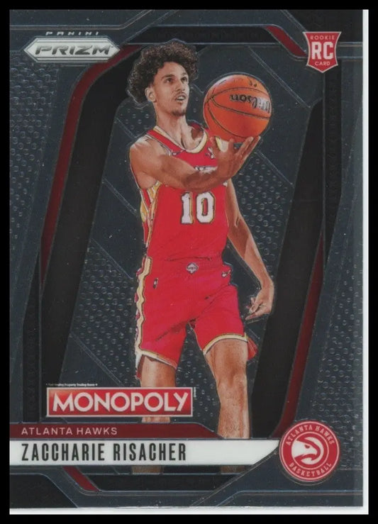 2024-25 Panini Prizm Monopoly Zaccharie Risacher Rookie #27 Basketball Card NBA