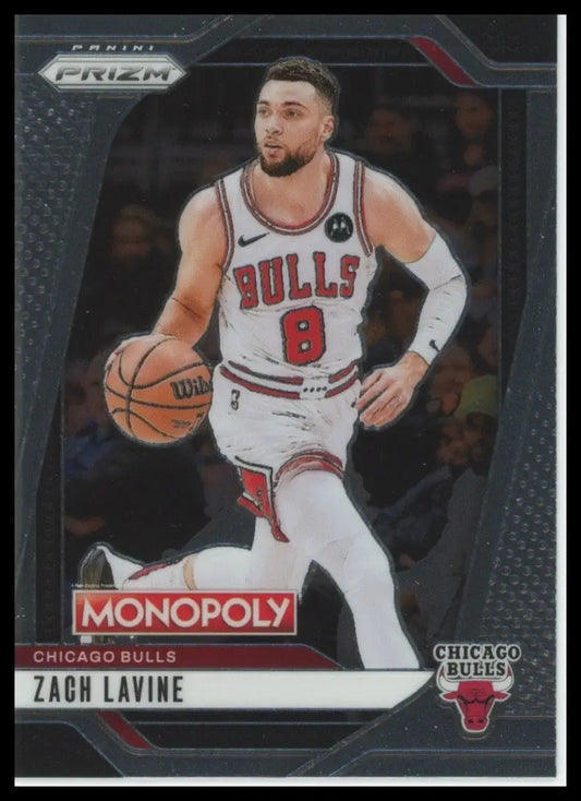 2024-25 Panini Prizm Monopoly Zach Lavine #10 Chicago Bulls Basketball Card NBA