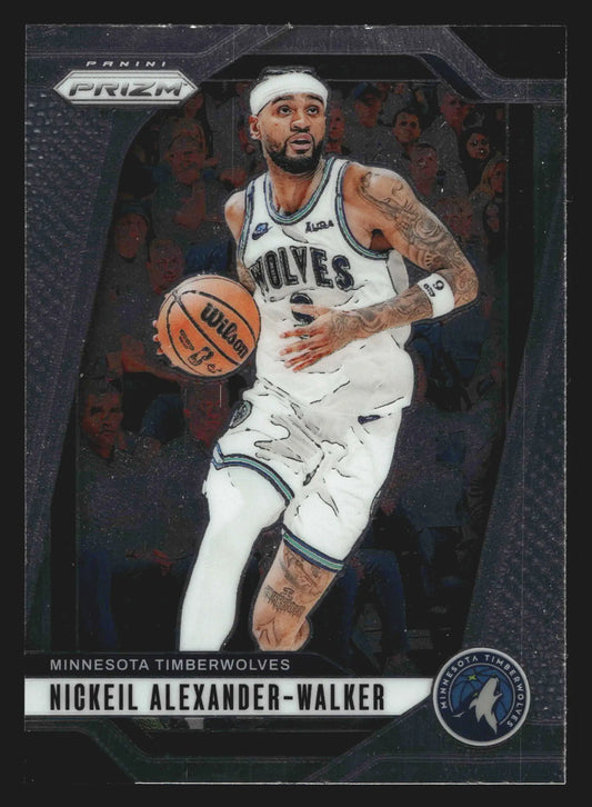 2024-25 Panini Prizm Nickeil Alexander-Walker #135 Timberwolves - Basketball Card Single