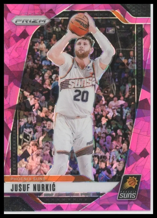 2024-25 Panini Prizm Pink Ice Jusuf Nurkic #127 Phoenix Suns Basketball Card NBA - Basketball Card Single
