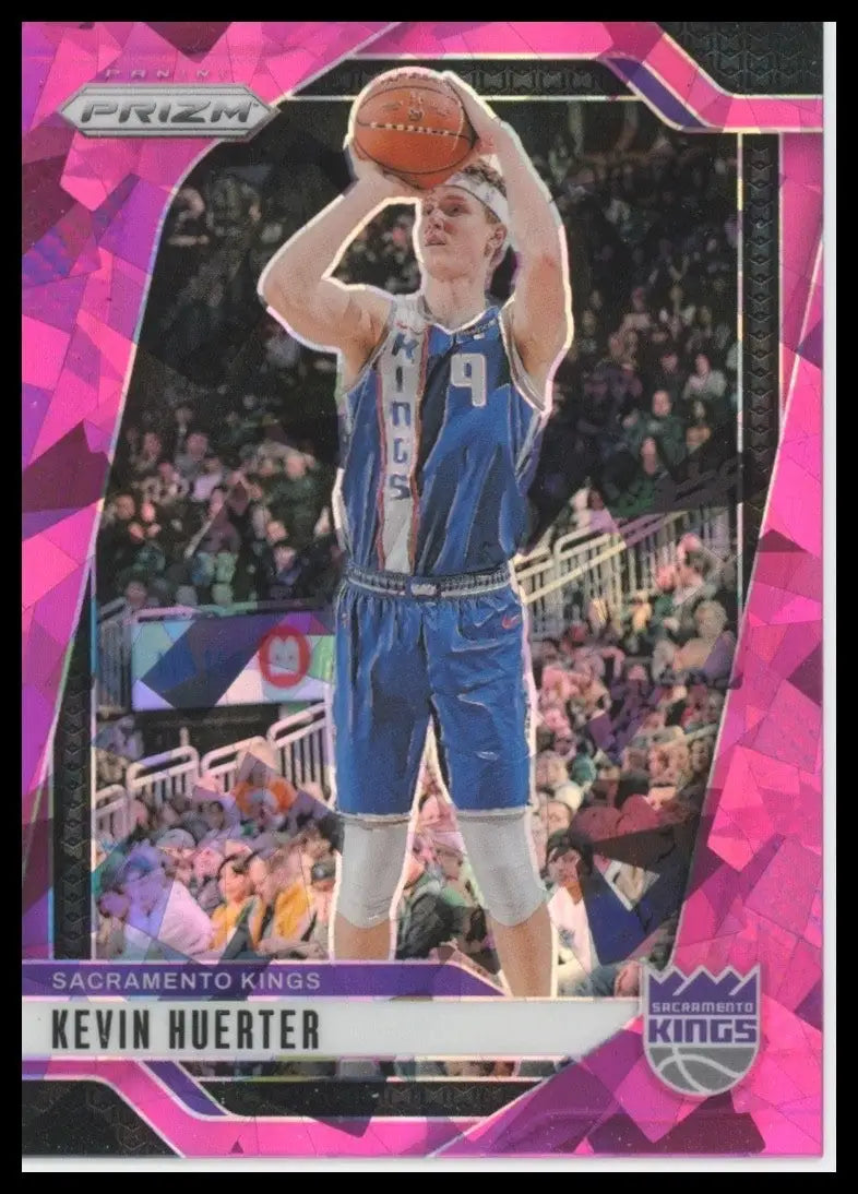 2024-25 Panini Prizm Pink Ice Kevin Huerter #165 Sacramento Kings Basketball NBA - Basketball Card Single