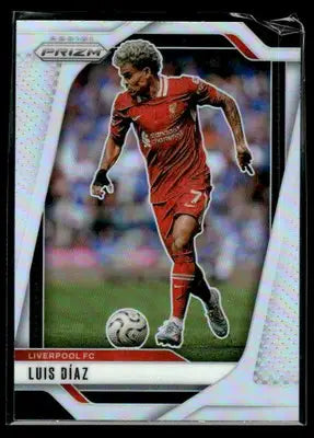 2024-25 Panini Prizm Premier League #37 Luis Diaz Silver - Soccer Card Single