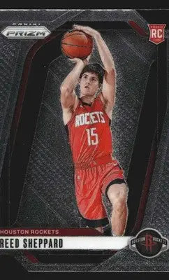 2024-25 Panini Prizm Reed Sheppard #268 RC Houston Rockets - Basketball Card Single