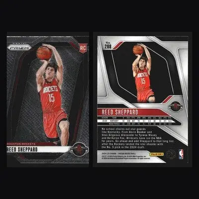 2024-25 Panini Prizm Reed Sheppard #268 RC Houston Rockets - Basketball Card Single