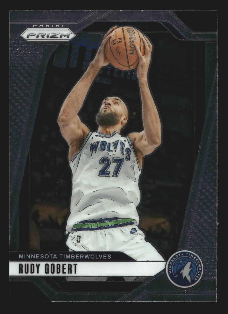 2024-25 Panini Prizm Rudy Gobert #159 Minnesota Timberwolves - Basketball Card Single
