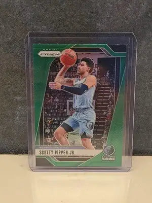 2024-25 Panini Prizm Scottie Pippen Jr Green Prizm #95 Grizzlies - Basketball Card Single