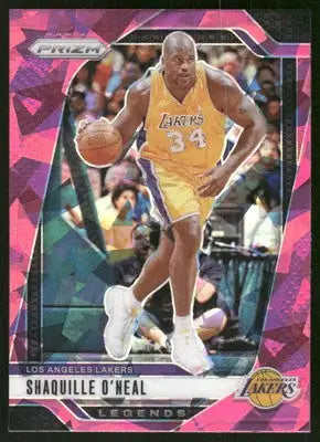 2024-25 Panini Prizm Shaquille O’Neal #290 Pink Pink Ice Basketball - Basketball Card Single