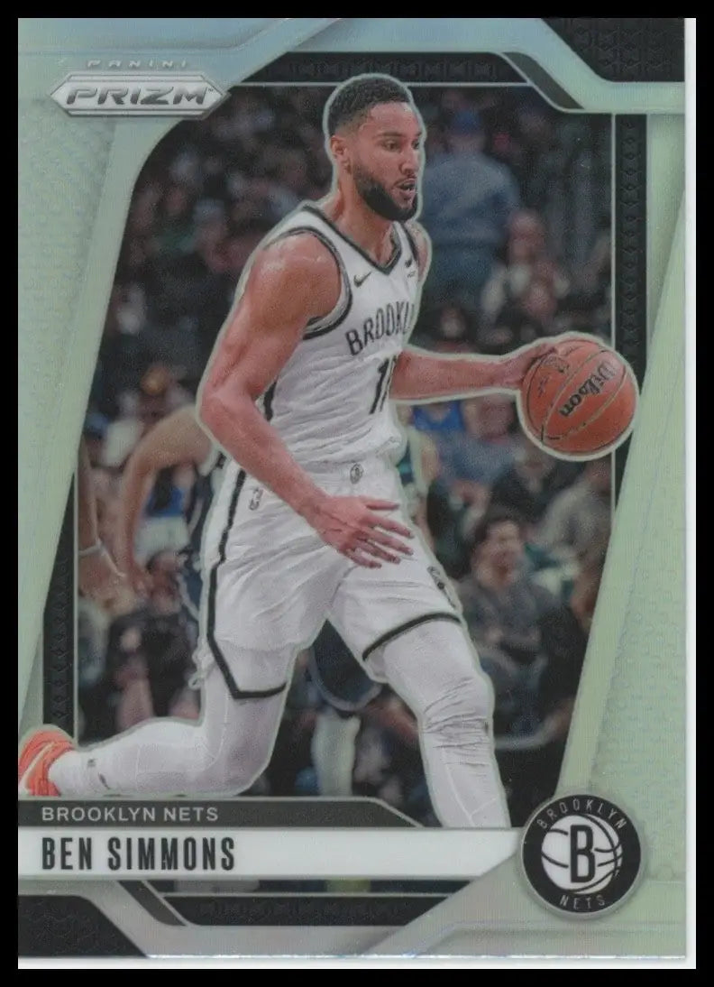 2024-25 Panini Prizm Silver Ben Simmons #82 Brooklyn Nets Basketball Card NBA