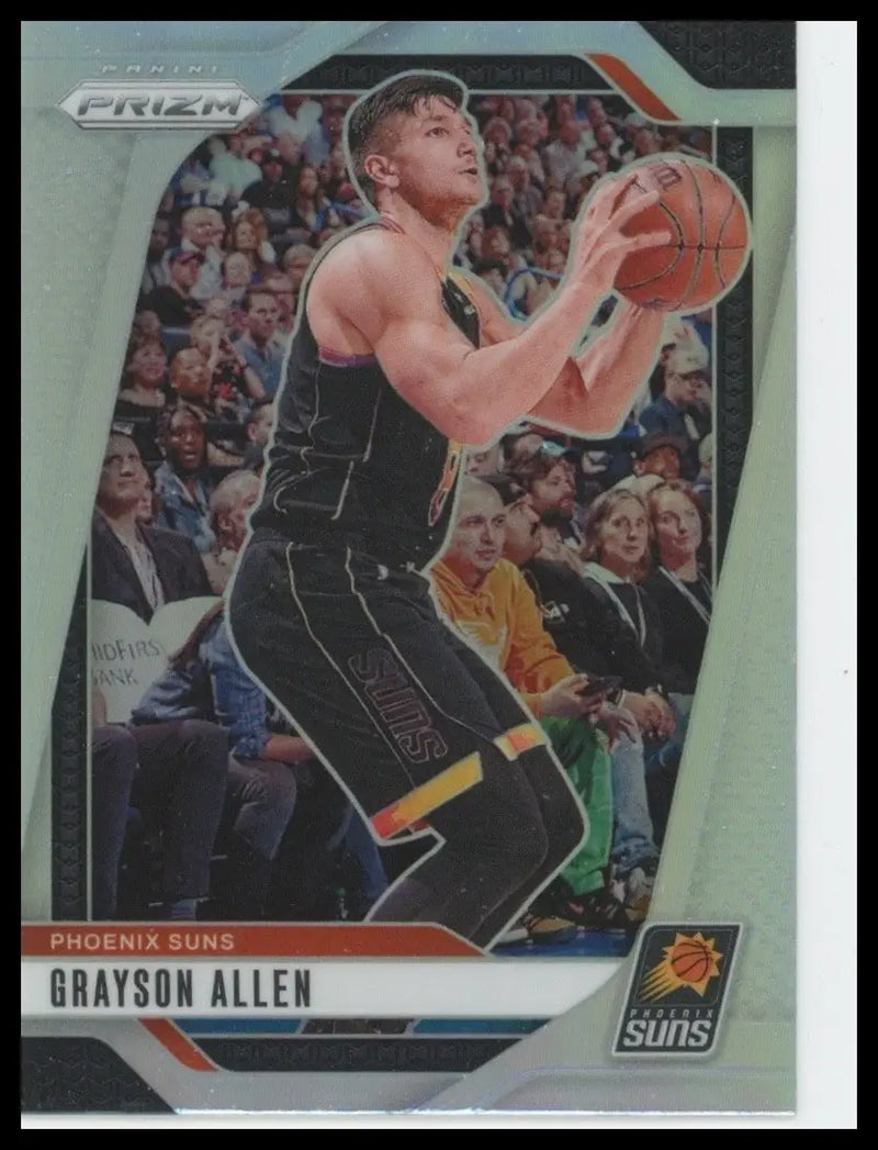 2024-25 Panini Prizm Silver Grayson Allen #72 Phoenix Suns Basketball Card NBA - Basketball Card Single