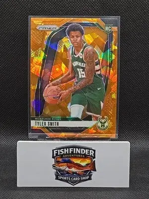 2024-25 Panini Prizm - Tyler Smith #270 Orange Ice Prizm (RC) - Basketball Card Single