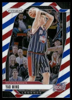 2024-25 Panini Prizm Yao Ming #284 Red White Blue Basketball - Basketball Card Single