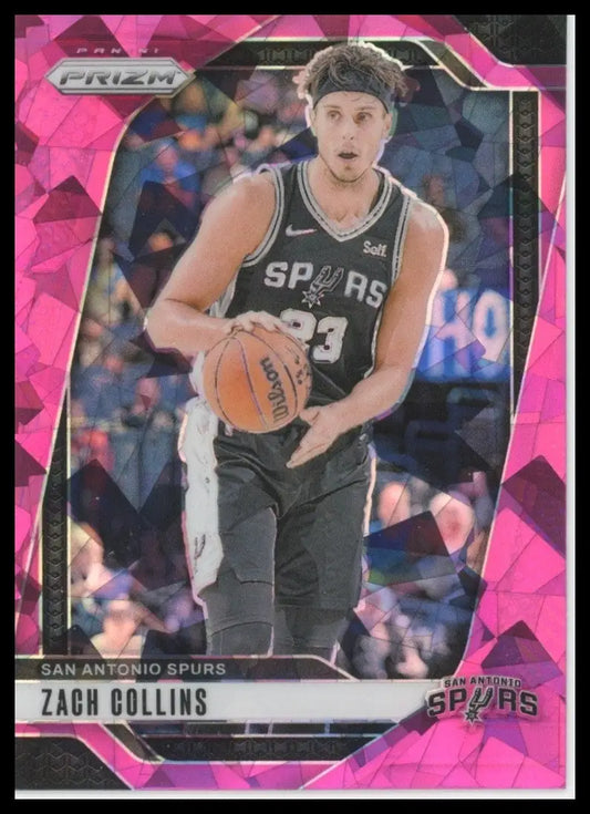2024-25 Panini Prizm - Zach Collins #197 Pink Ice Prizm - Basketball Card Single