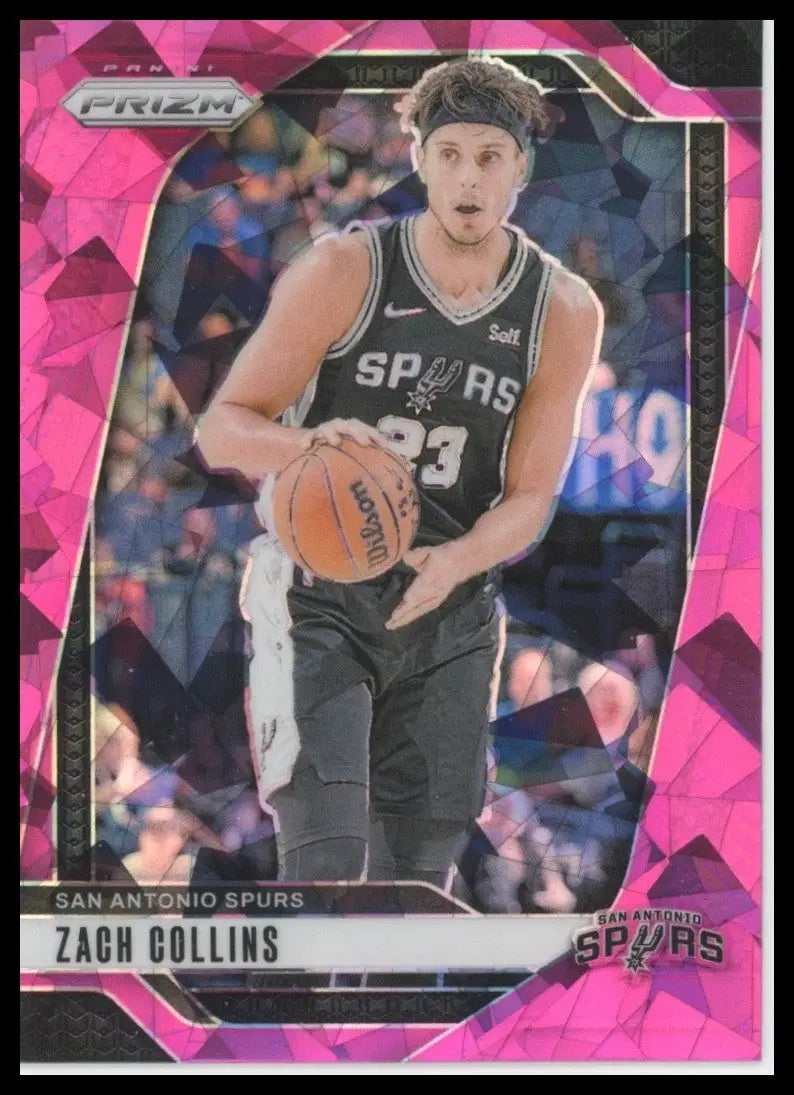 2024-25 Panini Prizm - Zach Collins #197 Pink Ice Prizm
