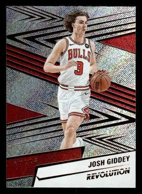 2024-25 Panini Revolution #10 Josh Giddey Base Chicago Bulls - Basketball Card Single