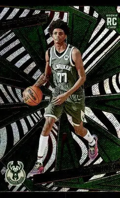 2024-25 Panini Revolution #140 AJ Johnson Base RC Milwaukee Bucks - Basketball Card Single