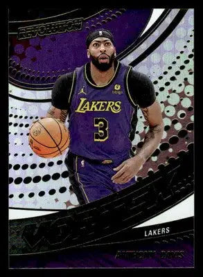 2024-25 Panini Revolution #15 Anthony Davis Vortex Los Angeles Lakers - Basketball Card Single