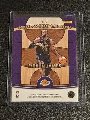 2024-25 Panini Revolution #2 LeBron James Hardwood Legacy - Basketball Card Single