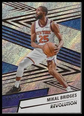 2024-25 Panini Revolution #25 Mikal Bridges - Basketball Card Single