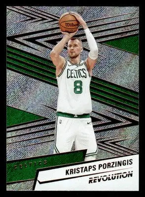 2024-25 Panini Revolution #26 Kristaps Porzingis Base Boston Celtics - Basketball Card Single