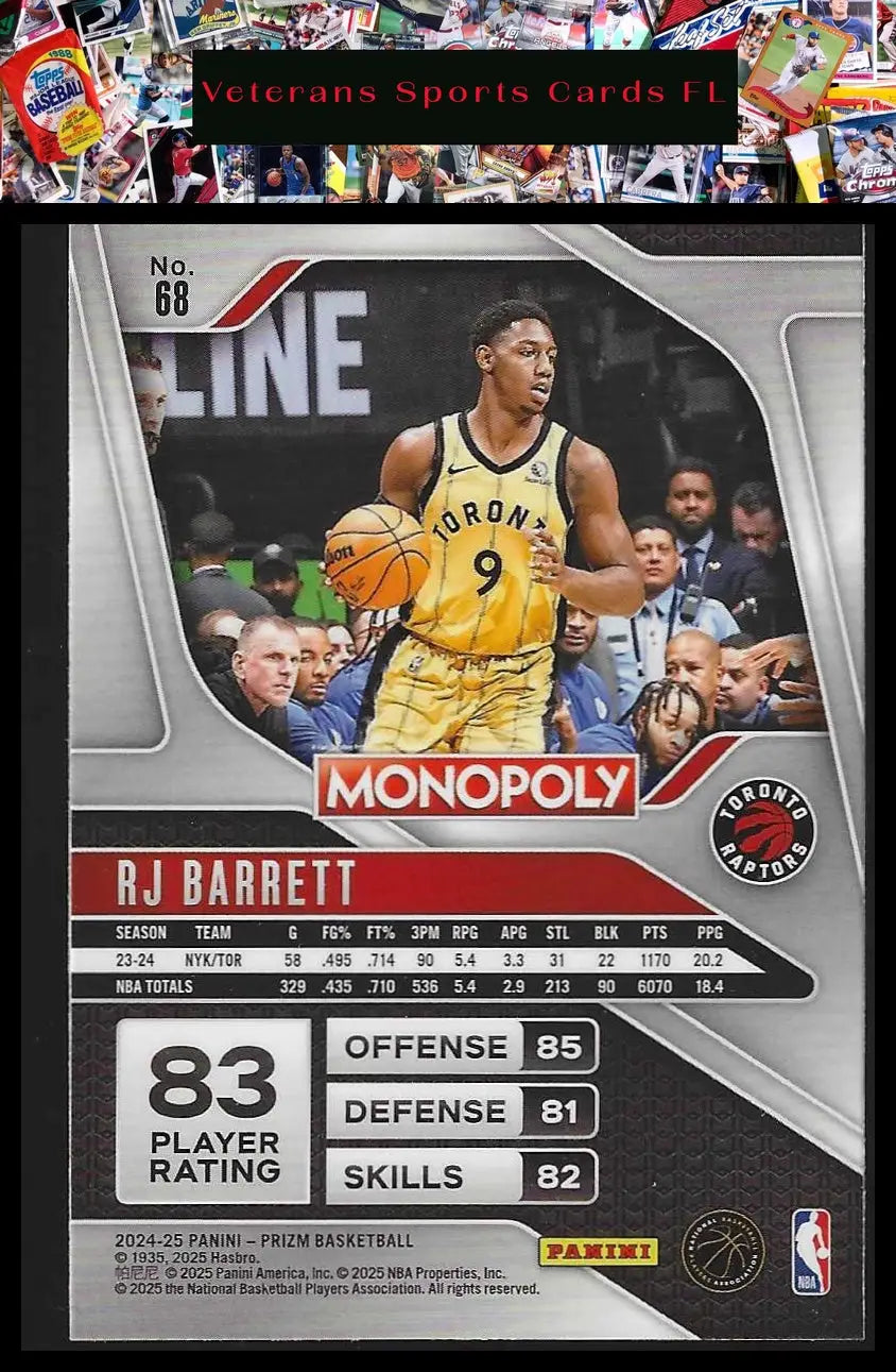 2024-25 Panini Revolution #4 Scottie Barnes - Basketball Card Single