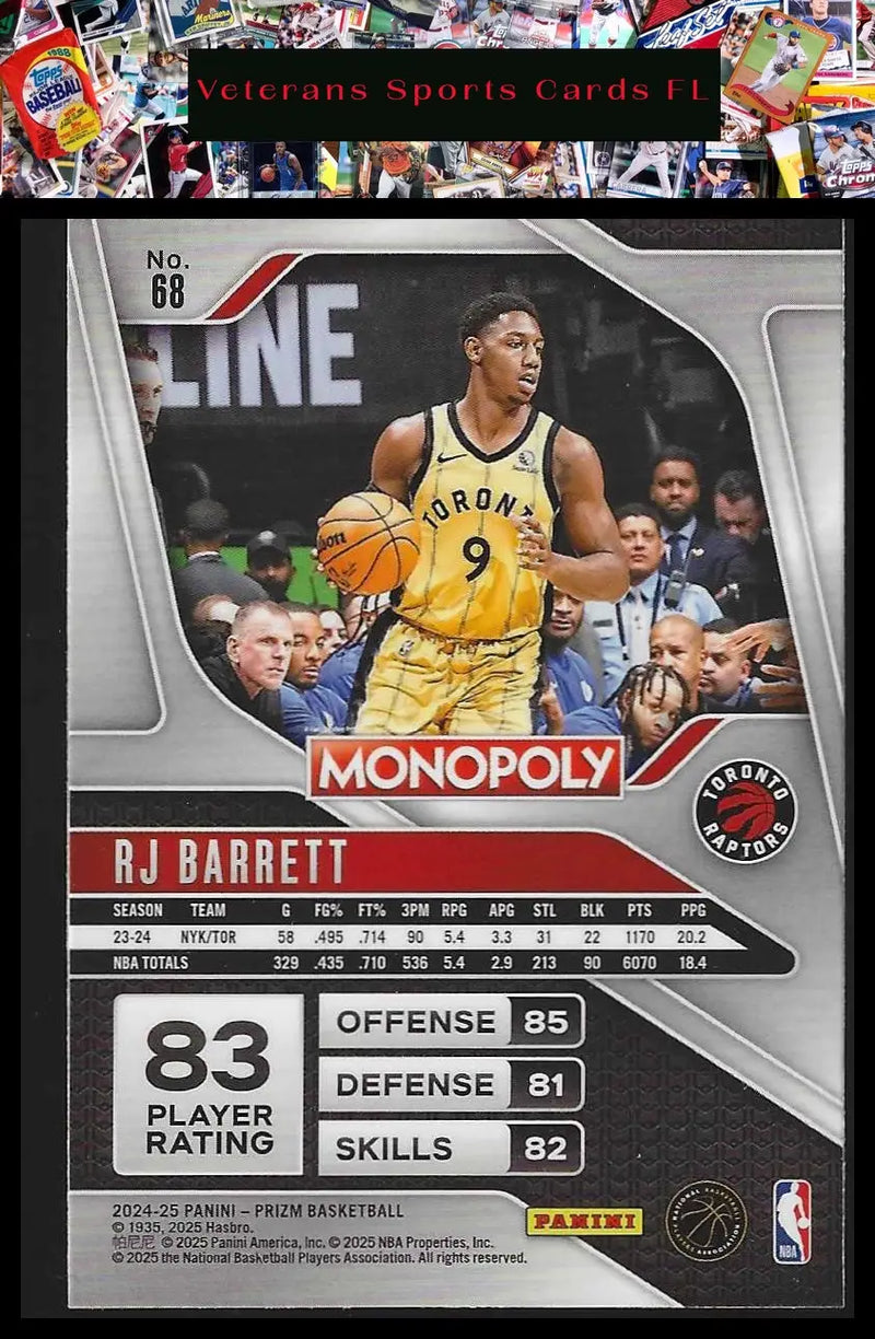 2024-25 Panini Revolution #4 Scottie Barnes - Basketball Card Single