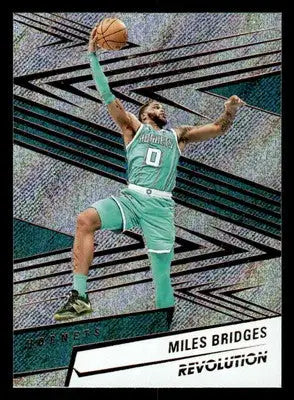2024-25 Panini Revolution #57 Miles Bridges Base Charlotte Hornets - Basketball Card Single