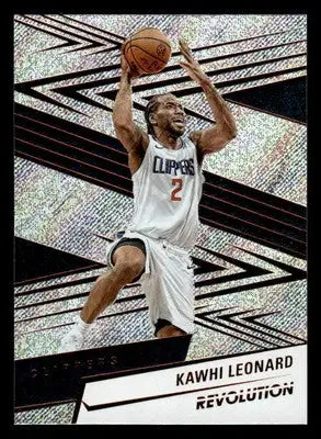 2024-25 Panini Revolution #74 Kawhi Leonard Base Los Angeles Clippers - Basketball Card Single