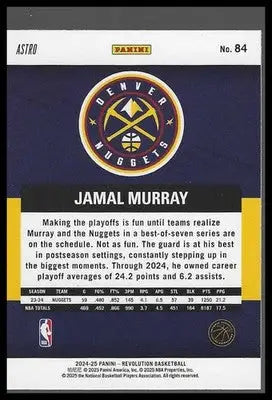 2024-25 Panini Revolution #84 Jamal Murray Astro